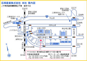 本社アクセスマップ